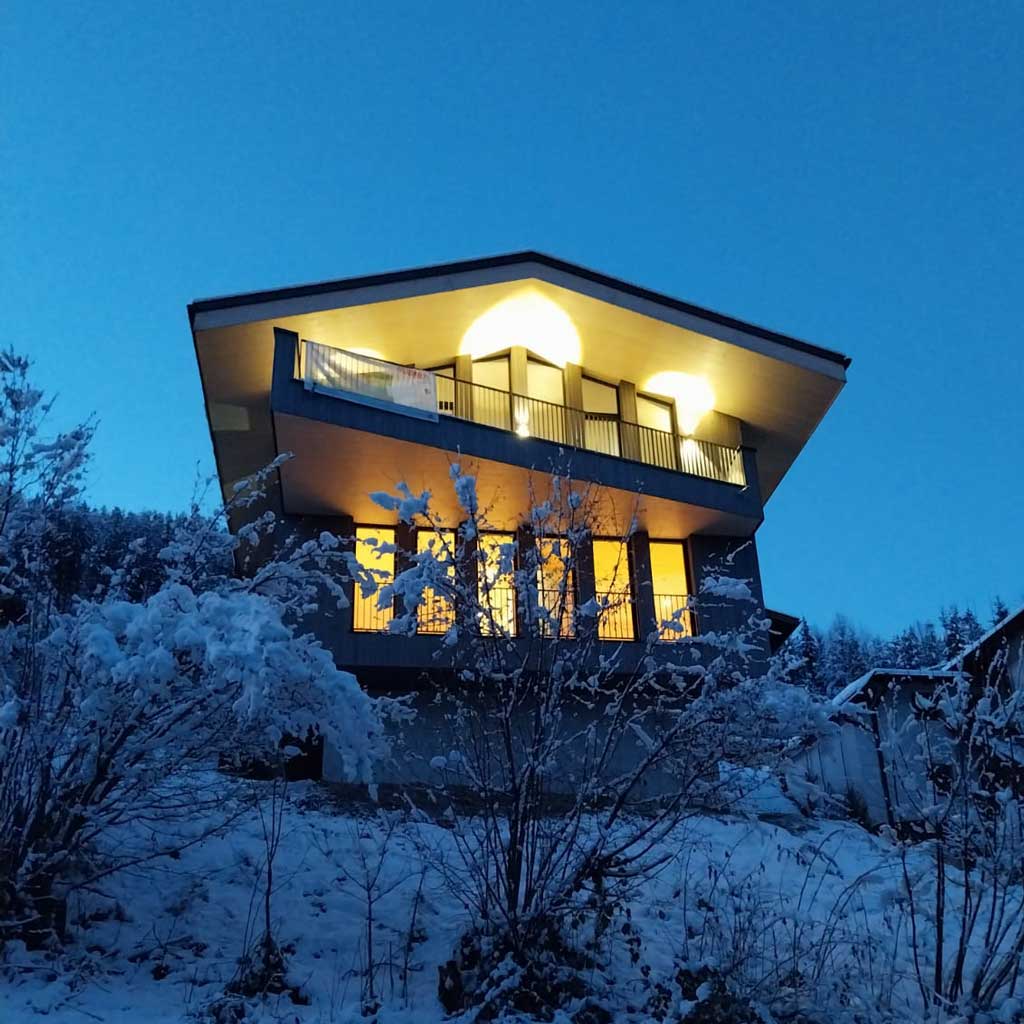 Wooden Retreat in the Austrian Alps